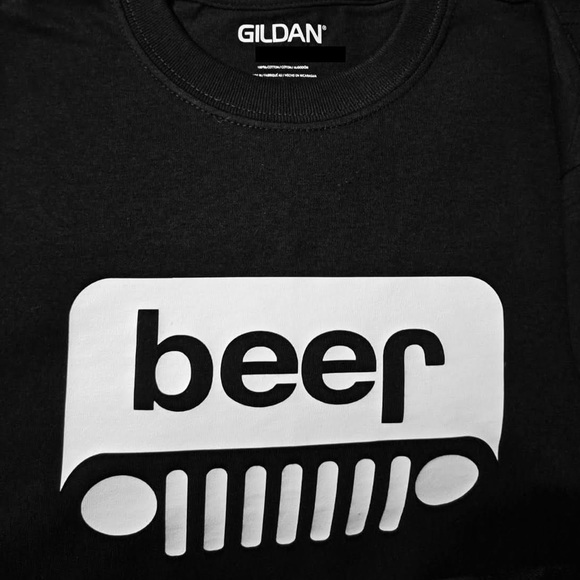 Beer Jeep Funny Offroading Tshirt - Picture 6 of 6